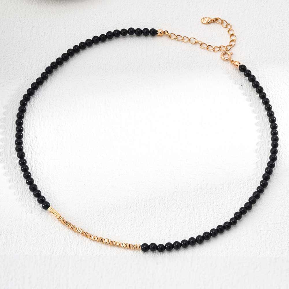 925 Sterling Silver Black Onyx Necklace